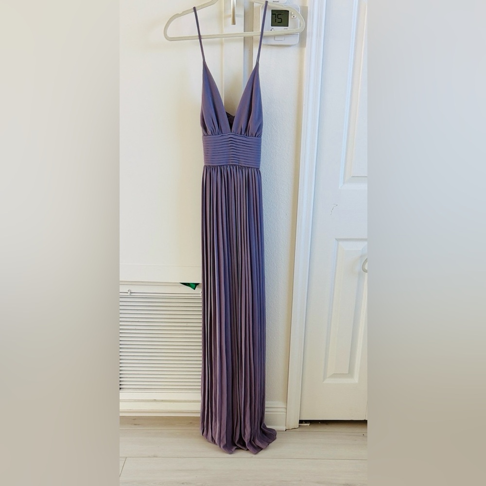 Lulu's Lavender Maxi Dress